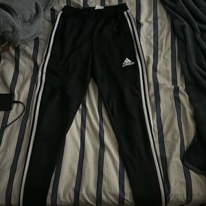 Adidas 3 Stripe pants. Size XS